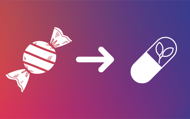 Visuel du bonbon à la vitamine